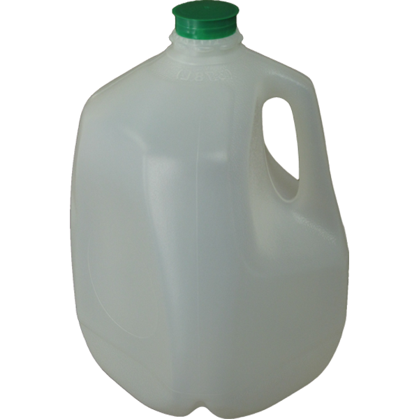 One Gallon Juice Jugs/Lids, Full Case