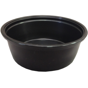 Black Souffle Cups, 1.5 oz