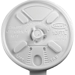 Dart 10FTL White Lift n' Lock Lid