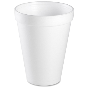 Dart Foam Cups, 12 oz (12J12)