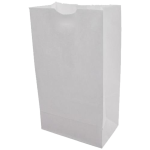 White Paper Bags, 25 lb