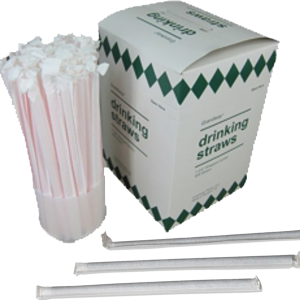 Wrapped Straws 7 3/4 inch