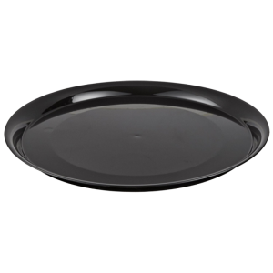 Fineline Settings Black 18" Round Catering Tray