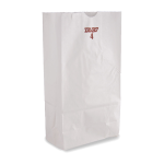 White Paper Bags, 4 lb