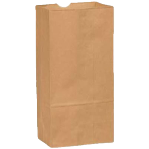 Brown Paper Bags, 6 lb