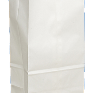 White Paper Bags, 8 lb