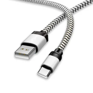 Charging Cables USB - Type C 10' (Silver)