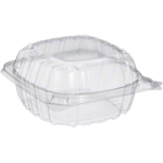 6x6 Clear Hinged Lid