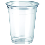 Clear PET Plastic Cups, 12 oz (98mm)