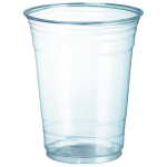 Clear PET Plastic Cups, 16 oz (98mm)