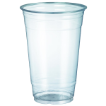Clear PET Plastic Cups, 20 oz (98mm)