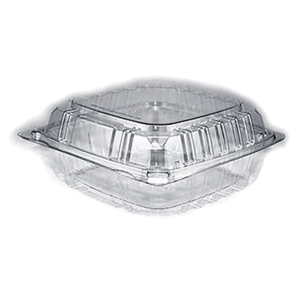 Clear Hinged Lid, 8x8
