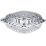 9x9 Clear Hinged Lid