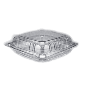 Clear Hinged Lid (Shallow), 8x8