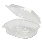 Clear Hinged Deli Container, 8 oz