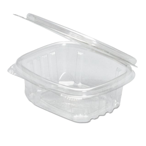 Clear Hinged Deli Container, 16 oz