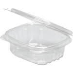 Clear Hinged Deli Container, 24 oz