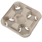 Cup Carrier Tray (8-32 oz), 4 Cup