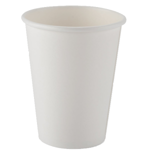 White Paper Cups, 12 oz