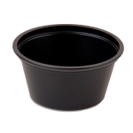 Black Souffle Cups, 2 oz