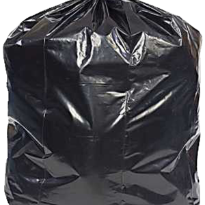 LD Black Trash Bags, 40x48 (45 Gallon)