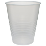 Translucent Thin Wall Plastic Cold Drinking Cup, 12 oz