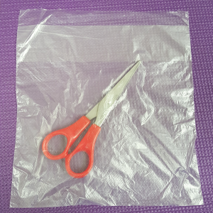 Sandwich Bags With Lip, 7.5" x 7.5"