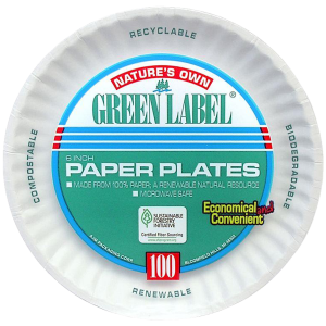 Paper Plates, 6"
