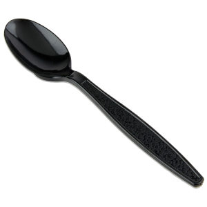 Heavy Weight Black Spoons