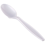 Heavy Weight White Spoons