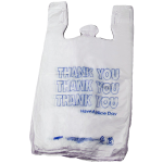 Large T-Shirt Bags, Heavy Weight (13 x 8 x 23)